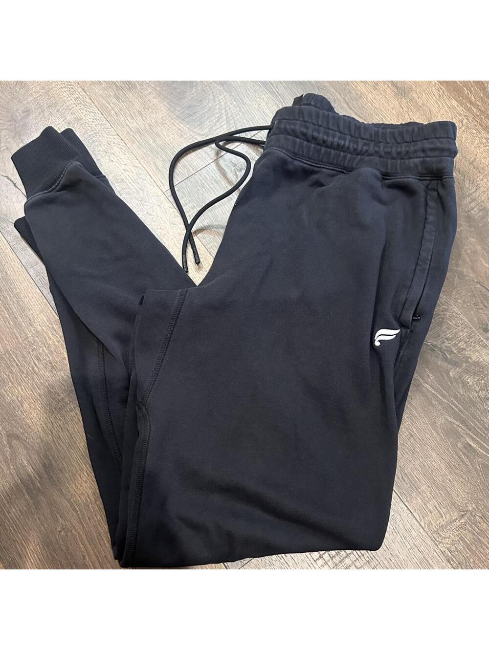 Fabletics Men's Black Joggers-tracksuit